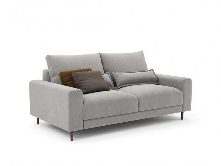 Марсель, прямой диван, Sharli 12 Platinum Марсель, прямой диван, Sharli 12 Platinum